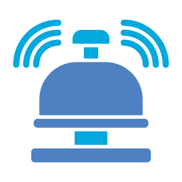 campana di ricezione icona