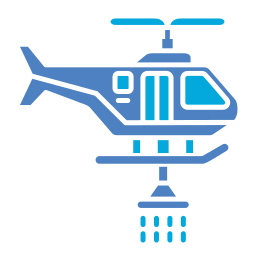 helicóptero icono