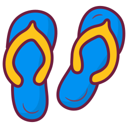 Flip flop icon