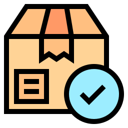 Package delivered icon