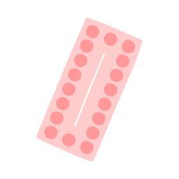 pilules contraceptives Icône