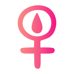 menstruación icono