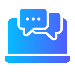 Online chat icon