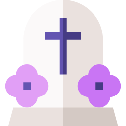 lápida sepulcral icono