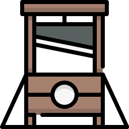 guillotina icono