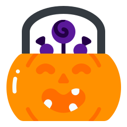 Trick or treat icon