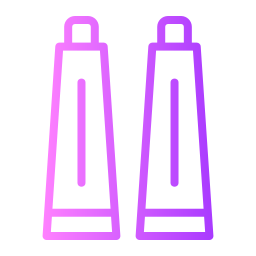 tubi di colore icona