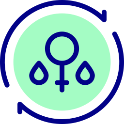 Menstrual cycle icon