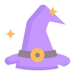 chapeau de sorcière Icône
