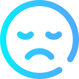 Unhappy icon