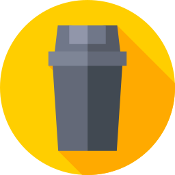 Trash can icon