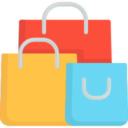 bolsas de compra icono