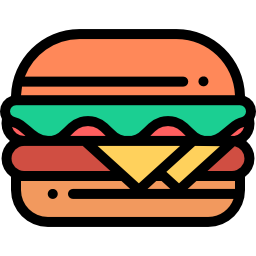 hamburguesa icono