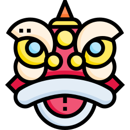 Lion dance icon