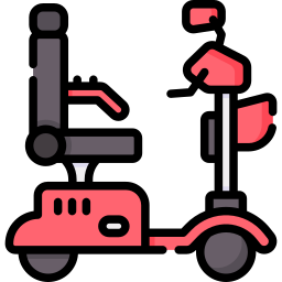 Mobility scooter icon
