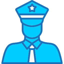 policía icono