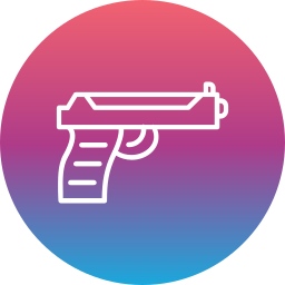 pistola icono