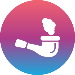 Smoking pipe icon