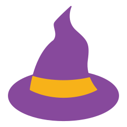 Witch hat icon