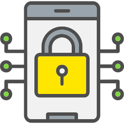 Mobile security icon