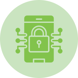 sicurezza mobile icona