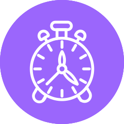 reloj despertador icono