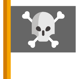 drapeau pirate Icône