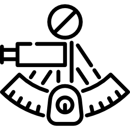 sextante Ícone