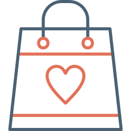 Shopping bag icon