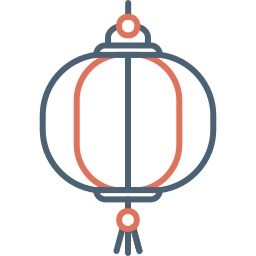 Paper lantern icon