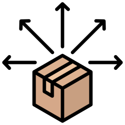 distribution Icône