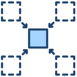 Arranged icon