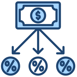 dividend icoon