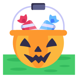 Halloween candy icon