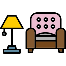 diseño de interiores icono