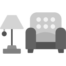 diseño de interiores icono