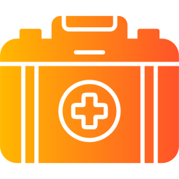 First aid kit icon