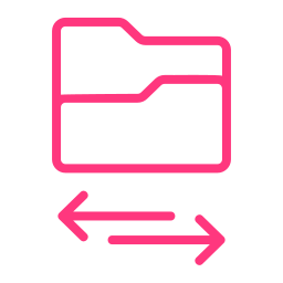 Data transfer icon