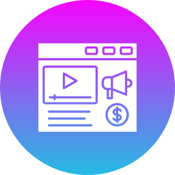 vídeo marketing icono