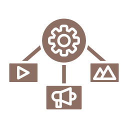 gestion de contenu Icône