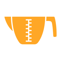 Measuring cup icon