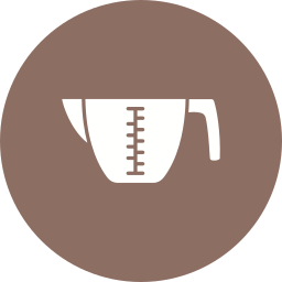 Measuring cup icon