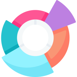 원형 다이어그램 icon