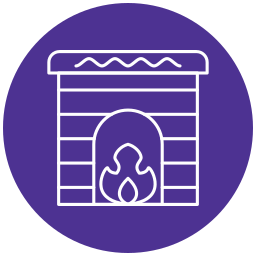 Fireplace icon