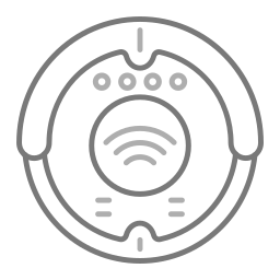 Robot vacuum icon