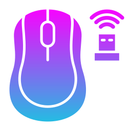 bezprzewodowa mysz ikona