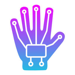 Wired glove icon