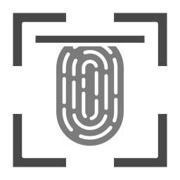 fingerabdruck-scanner icon