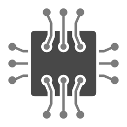 puce électronique Icône