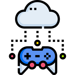 Cloud gaming icon